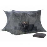 Infactory Moustiquaire carr&eacute;e &agrave; maille 220 - Noir