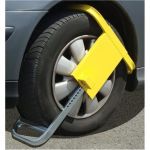Mottez Antivol bloque roue voiture ou caravane A068P