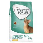 Concept for Life Sterilised Cats poulet pour chat - 400 g - recette avec viande fraîche