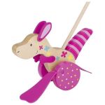 Goki Kangourou à pousser Susibelle - H18,5 cm - Bois