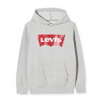 Levi's Kids Batwing Screenprint Hoodie - Homme - Gris / Grey Heather