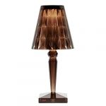 Kartell Lampe à poser extérieur BIG BATTERY-Lampe baladeuse LED d'extérieur rechargeable H37cm Gris