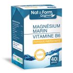 Nat & Form Magnésium vitamine B6 - 40 Gélules