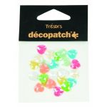decopatch Set 24 cabochons curs 1 cm - Pearl pastel