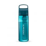 Lifestraw Go Series &ndash; Gourde filtrante sans BPA 650ml pour les voyages et l&rsquo;usage quotidien. &Eacute;limine les bact&eacute;ries, les parasites et les microplastiques. Am&eacute;liore le Go&ucirc;t, Laguna Teal (bleu p&eacute;trole)