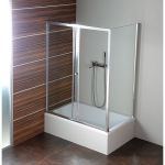 Polysan Deep Paroi lat&eacute;rale pour baignoire - 750x1650mm, Verre transparent (MD3116)