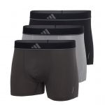 Eminence Lot de 3 boxers homme Active Micro Flex Eco Adidasport gris