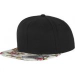 Flexfit Casquette Casquette Snapback Floral Red Noir