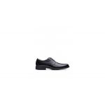 Clarks Whiddon Plain, Plat Oxford Homme, Cuir Noir, 46 EU