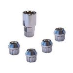 4 ecrous antivol de roue M12x125 modele E Conique
