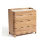 Commode chêne massif, Junius design E. Gallina