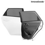 Innova Goods PARE SOLEIL VOITURE BLOQUER UV PROTEGER BEBE ET ANIMAUX 2 PIECES