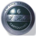 Herbin Boîte de 6 cartouches d'encre standard