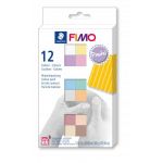 Fimo Pâte à modeler polymère Soft Set couleurs pastel 12 x 26 g