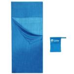 Drap de Sac de Couchage - Green Backpacker - VagaBag - 100% Soie Naturelle - L&eacute;ger - Anti-Insectes