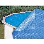Gre CPROV810 - Bâche à bulles 180 microns pour piscine ovale hors sol 810 x 470 cm