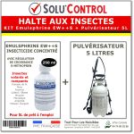 Tout Pour Les Nuisibles - Kit Anti-Insectes 5L EMULSPHRINE + S-Methopren + Pulv&eacute;risateur
