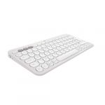 Logitech Clavier Pebble Keys 2 K380s clavier sans fil Bluetooth multidispositif - Blanc