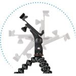 Joby Trépied Kit vlogging 3 en 1 GorillaPod