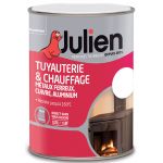 Julien Peinture tuyauterie et chauffage bg blanc brillant
