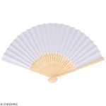 Art&eacute;mio Eventail en papier &agrave; d&eacute;corer - Japan - 21 cm
