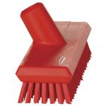 Vikan Balai-brosse rouge longueur 27.5 cm,