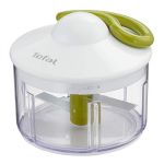 Tefal Hachoir Manuel 5 Secondes 500 ML, Blanc/Vert/Transparent, 0.5 liters