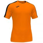 Joma Academy T-Shirt à Manches Courtes pour Homme - Orange / Noir - Taille S