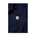 Carhartt Contractors Work Pocket Polo Shirt Bleu foncé M