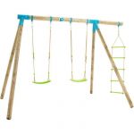 TP Toys Balançoire - 454P Portique GINESTE 2 Balançoires 1 Echelle