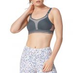 TriActioN Extreme Lite N Ex Soutien-gorge de Sport, Gris, 90E Femme