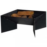 Farmcook Brasero en acier pieds g&eacute;om&eacute;triques