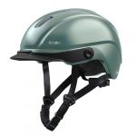 Cairn Casque ville fuse metallic vert