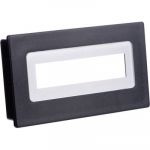 H-Tronic Enjoliveur FR 216 noir Adapt&eacute; pour &eacute;cran LCD 16 x 2 (l x h x p) 91 x 53 x 20 mm plastique 1 pc(s)