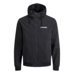 Jack & Jones Blouson zipp&eacute; &agrave; capuche Rush Blocking Noir - Taille L;M;S;XL;XS;2XL