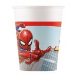 Procos 8GOBELETS CARTON SPIDERMAN CRIME FIGHTER