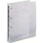 Exacompta Classeur 4 anneaux Crystal (dos 4 cm)