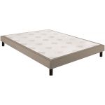 Epeda Sommier Nature Ferme - Chiné Naturel 120x190