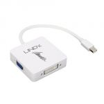 Lindy 41035 - Adaptateur Mini-DP 1.2 vers HDMI 4K30/DVI/VGA