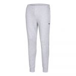 Lacoste Pantalon de surv&ecirc;tement homme en molleton de coton biologique Taille XXL Gris Chin&eacute;