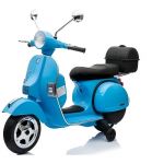 Ataa - Moto vespa officiel 12v électrique pour enfants licence Piaggio: Bleu - Bleu