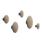 Muuto 5 crochets muraux The dots en bois