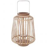 Lanterne Design "Rattan" 35cm Naturel Prix