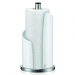 Kela Dérouleur Essuie-Tout à Poser Chrome et Blanc Stella