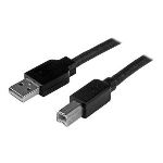 StarTech.com USB2HAB50AC - C&acirc;ble USB Actif A vers B m/m 15 m