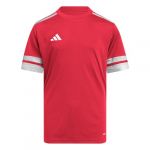 Adidas Mixte Enfant SQUADRA25 Jersey Short Sleeve Kids, Team Power Red 2 / White, 9-10 Years