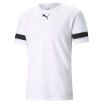 Puma Maillot Teamrise - Blanc/noir, pointure Small - Blanc - Taille Small