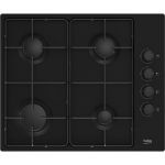 Beko HIBG64120SB Cuisini&egrave;re &agrave; gaz cm. 61 noir