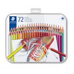 Staedtler Crayons de couleur sans bois - Bo&icirc;te de 72 - Multicolore