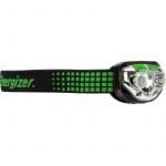Energizer Lampe frontale Ampoule LED Vision Ultra HD à batterie vert-noir